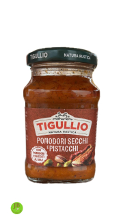 TIGULLIO - rajčatová omáčka se sušenými rajčaty a pistácií - bez lepku 185 gr
